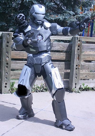 Badass War Machine Cosplay Costume